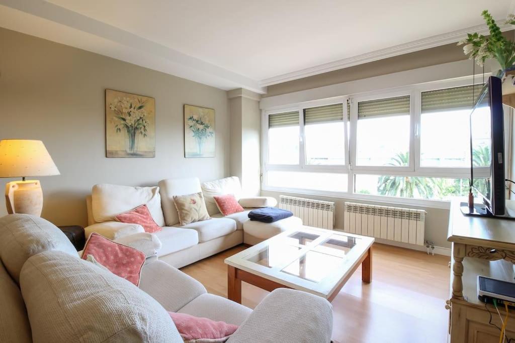 Apartamento Frente Al Sardinero Santander Exteriör bild